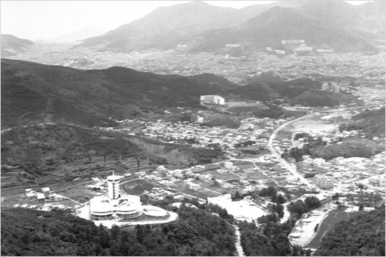 멀리서 바라보는 어린이대공원 전체 모습