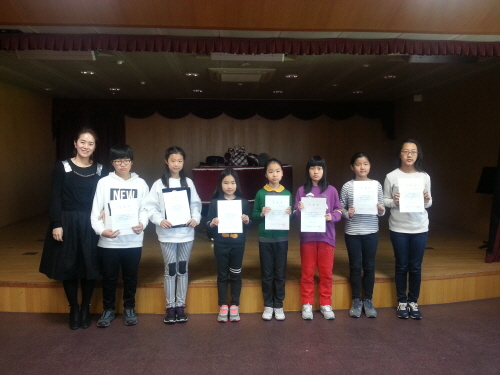 2015년 바이올린 수업 수료 관련자료