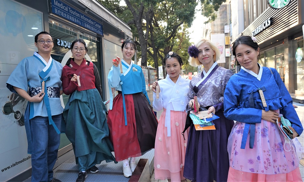 2020.10.5. Smart Fashion Hanbok Mission Tour(социальная группа Медитура SNS) 관련자료