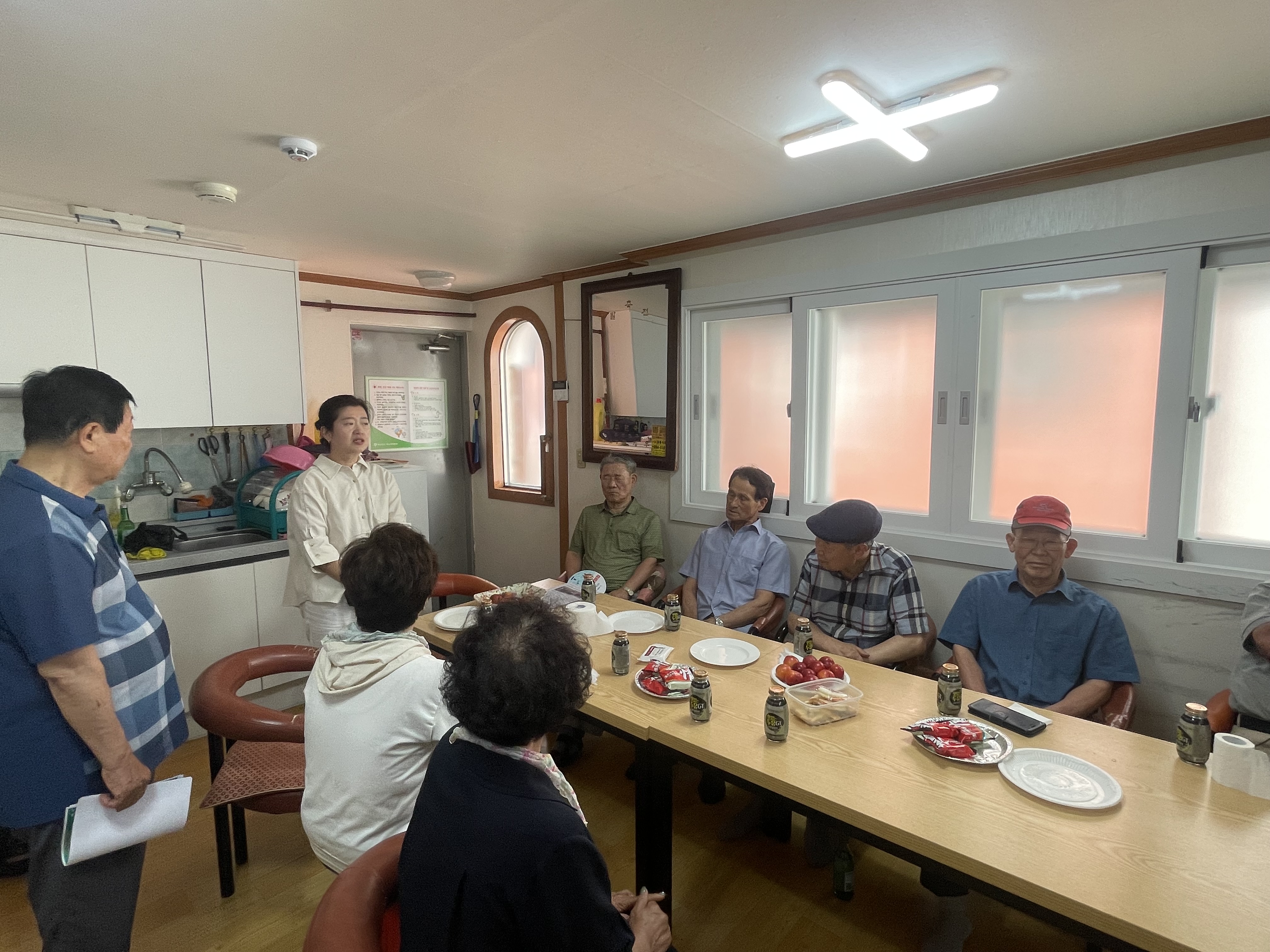 부전1동, 폭염 대비 경로당 현장 방문 관련자료