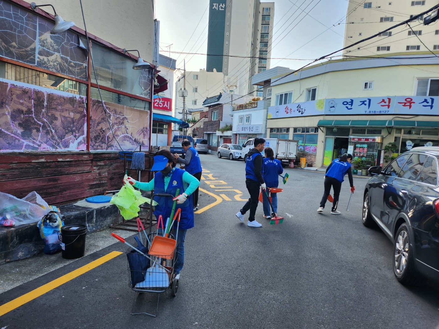 바르게살기운동연지동위원회 관내 환경정비 실시(2025.11.) 관련자료