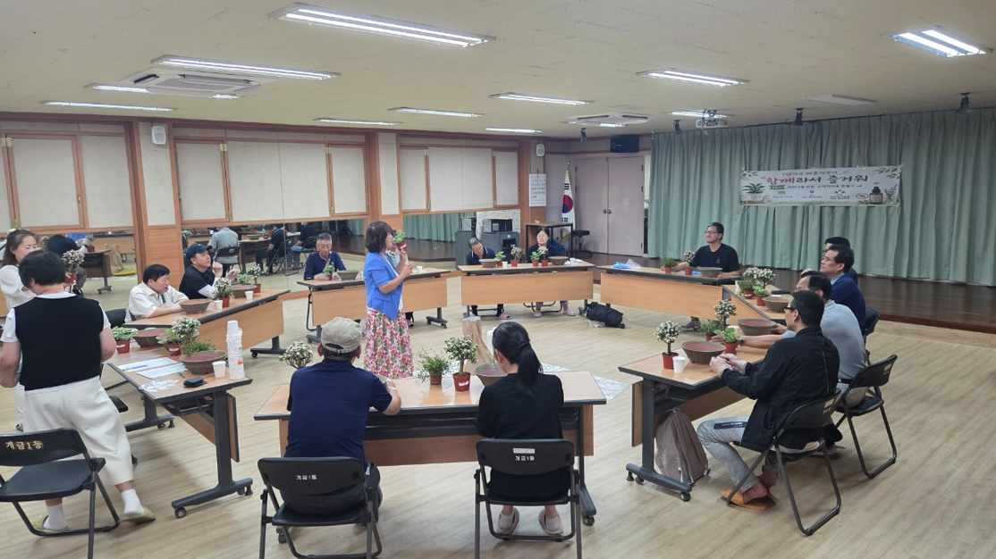저소득 1인가구 마음가꾸기 활동 추진(화분만들기) 관련자료