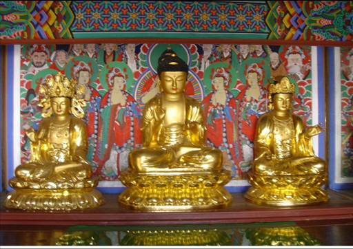 선암사목조아미타 여래좌상 및 복장 유물 일괄