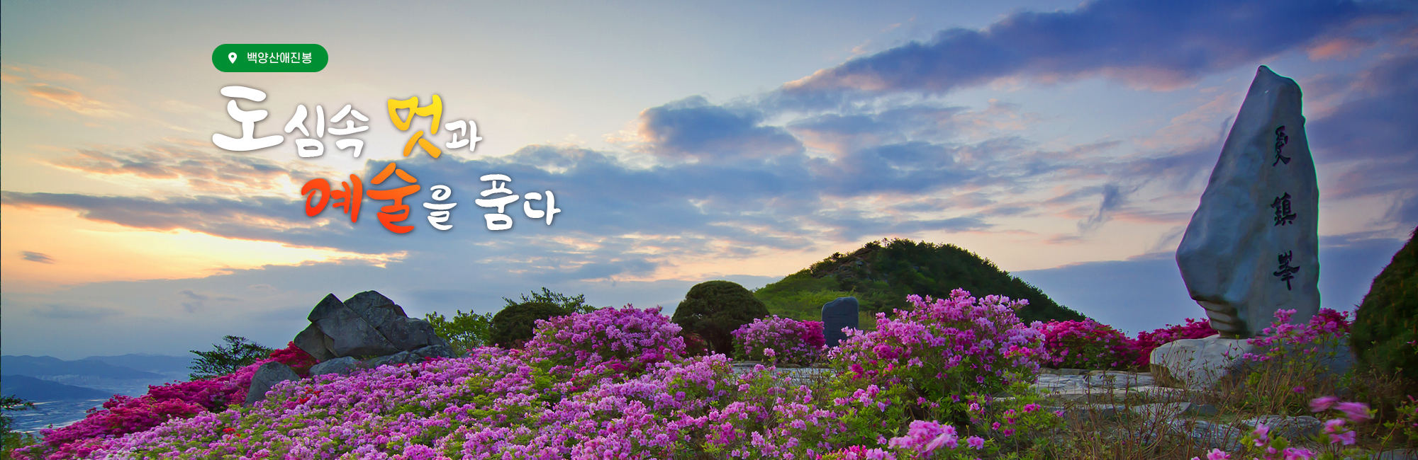 백양산애진봉 도심속 멋과 예술을 품다